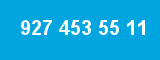927 453 55 11 927 453 55 11